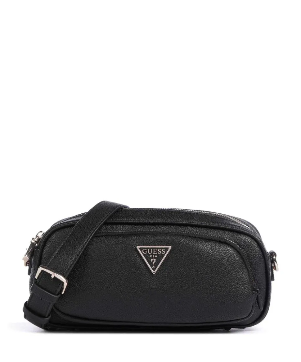 Power Play Umhängetasche Lederimitat schwarz