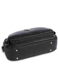 Power Play Umhängetasche Lederimitat schwarz