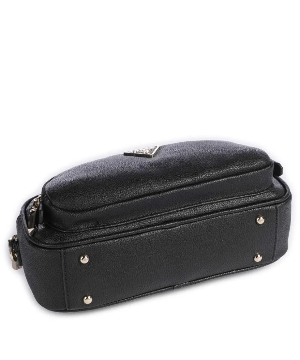 Power Play Umhängetasche Lederimitat schwarz