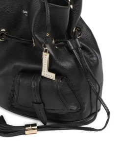 Premier Flirt M Bucket bag genarbtes Rindsleder schwarz