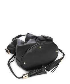 Premier Flirt S Bucket bag genarbtes Rindsleder schwarz