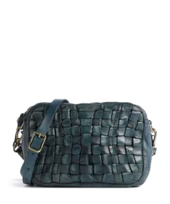 Prestige Umhängetasche fein genarbtes Rindsleder dunkelblau