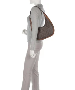 Preston Beuteltasche Canvas braun