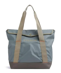 Printed Shrub Shopper 16″ recyceltes Polyester blaugrau