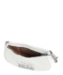 Prism Schultertasche Lederimitat weiß