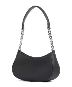 Prism Schultertasche Lederimitat schwarz