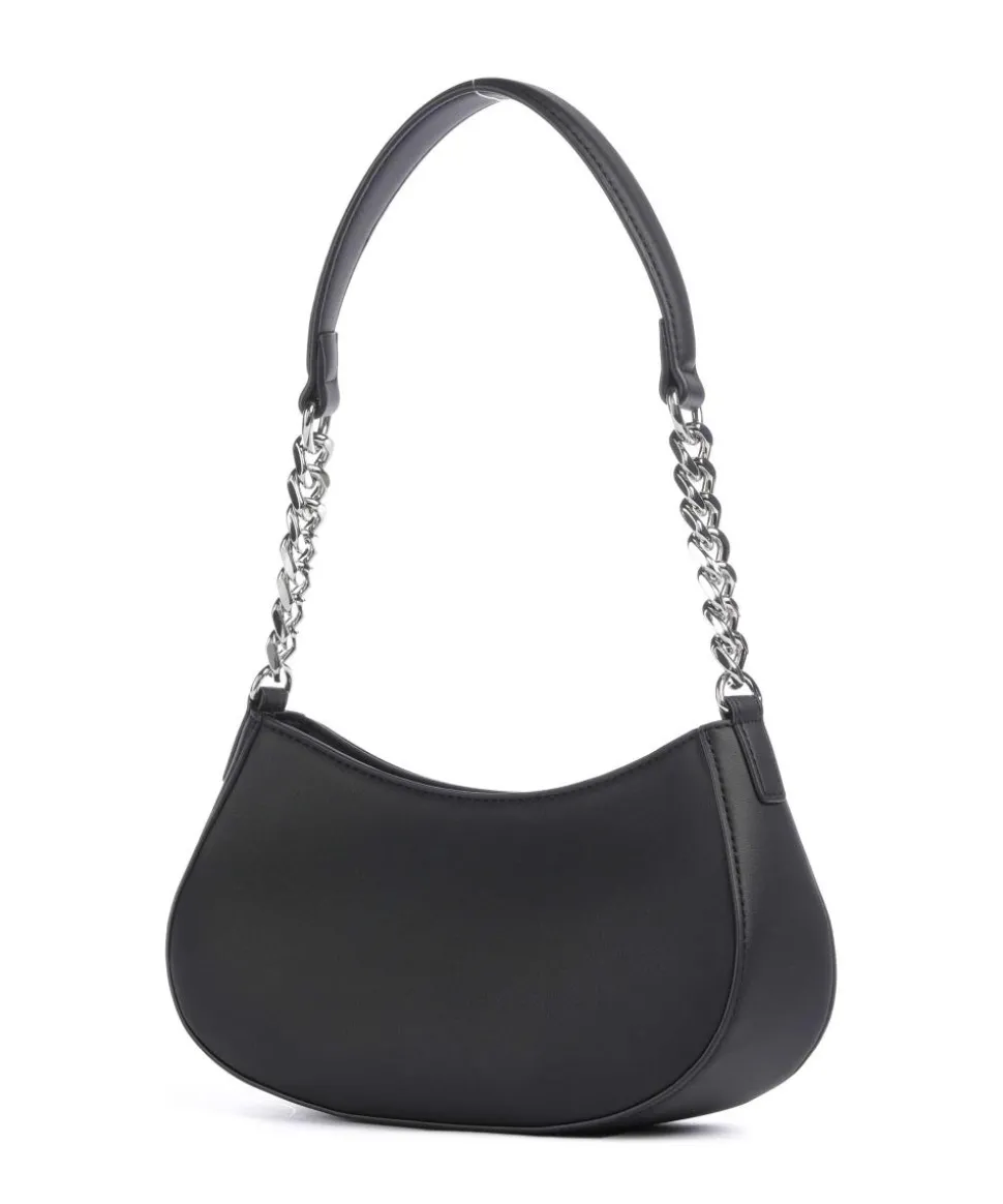 Prism Schultertasche Lederimitat schwarz