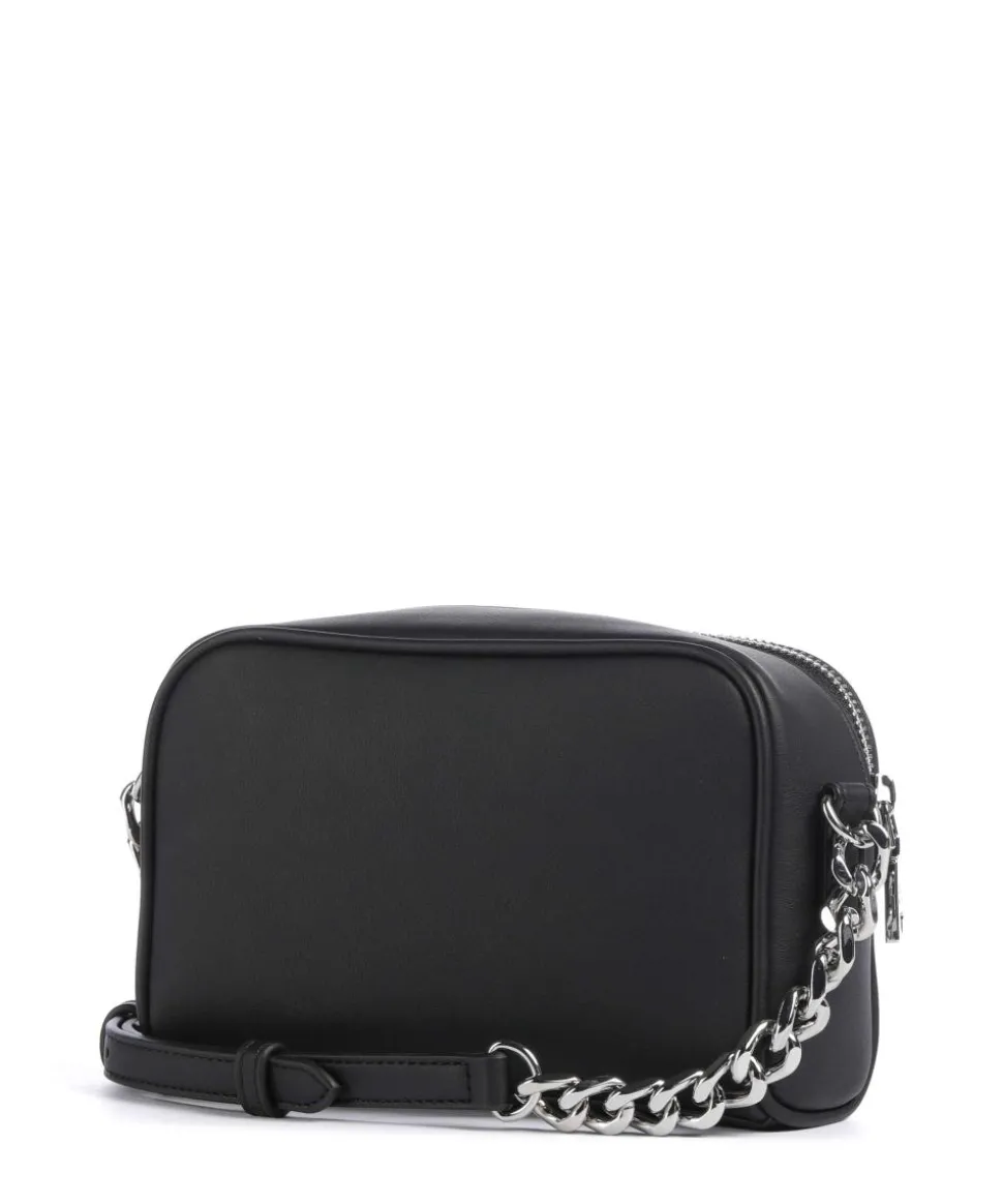 Prism Umhängetasche Lederimitat schwarz