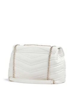 Privilege Schultertasche Lederimitat weiß