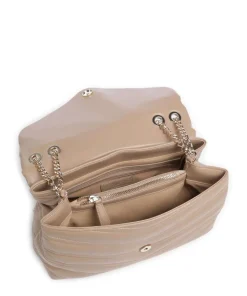 Privilege Schultertasche Lederimitat beige