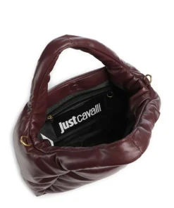 Puffy Foulard Handtasche Lederimitat wein