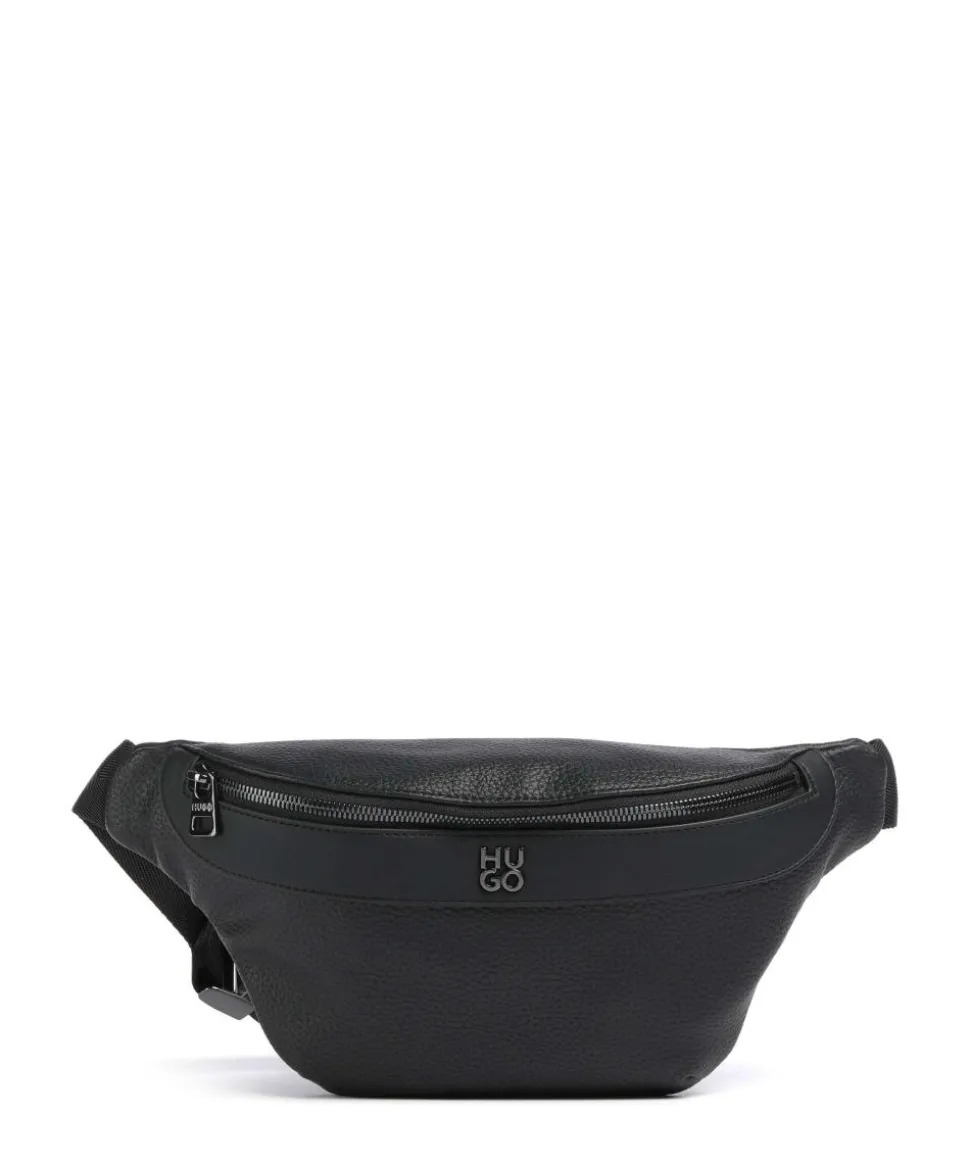 Quantic Gürteltasche Lederimitat schwarz