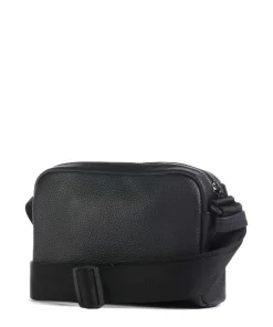 Quantic Umhängetasche Lederimitat schwarz