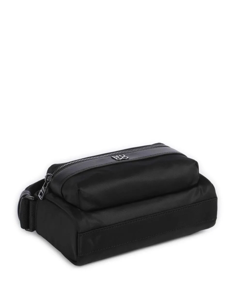 Quantic Umhängetasche recyceltes Polyester schwarz