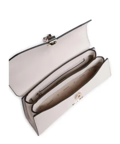 Queensland Handtasche Lederimitat weiß