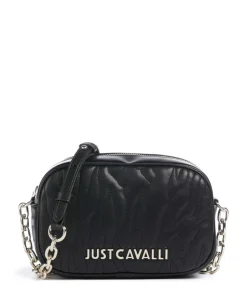 Quilted Zebra Umhängetasche Lederimitat schwarz