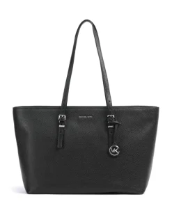 Quinn Large Shopper fein genarbtes Rindsleder schwarz