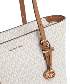 Quinn Medium Shopper Lederimitat creme