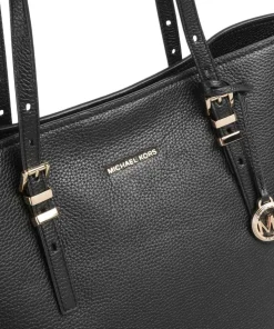 Quinn Shopper genarbtes Rindsleder schwarz