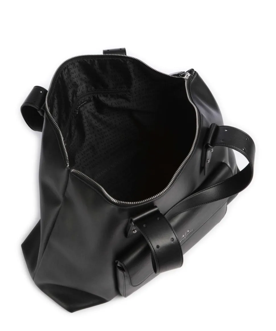 Rachel Shopper Lederimitat schwarz