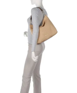 Raffia Kaia Beuteltasche Bast natur