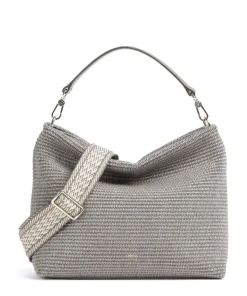 Raffia Kaia Beuteltasche Bast taupe