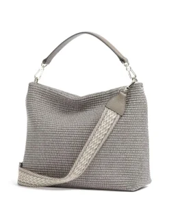 Raffia Kaia Beuteltasche Bast taupe