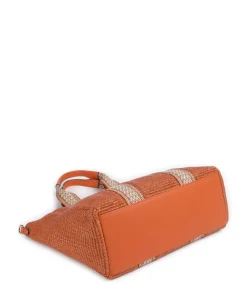 Raffia Kaia Shopper Bast orange