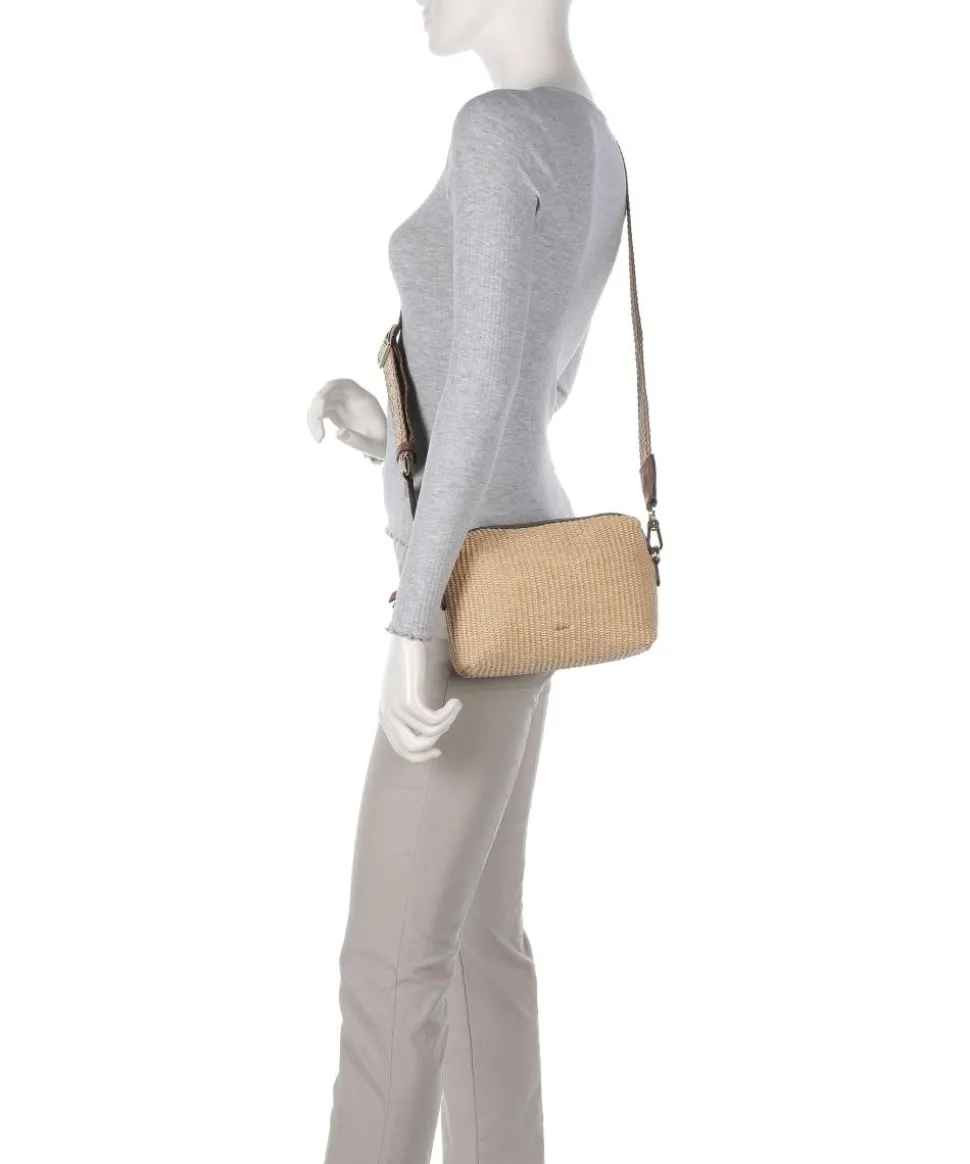 Raffia Kaia Umhängetasche Bast natur