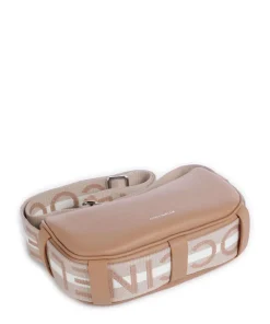 Raquel Umhängetasche genarbtes Leder hellbraun