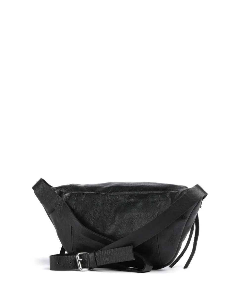 Raven Novus Gürteltasche Büffelleder schwarz