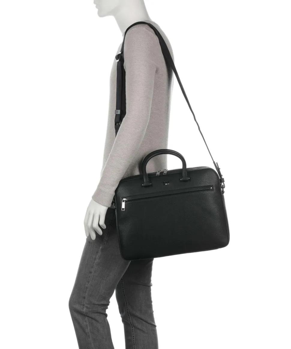 Ray Aktentasche 14″ Lederimitat schwarz