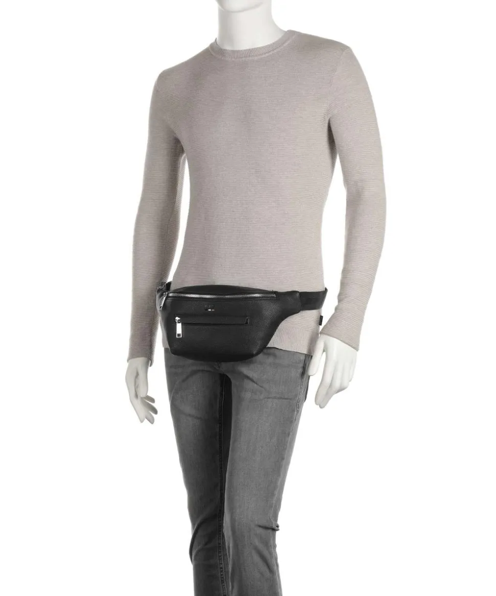 Ray Gürteltasche Lederimitat schwarz