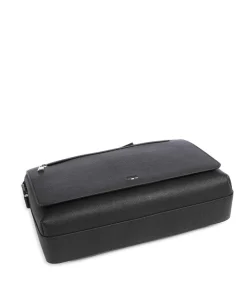 Ray Kuriertasche 13″ Lederimitat schwarz