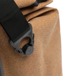 ReCycle Back Gepäcktasche recyceltes Polyester, recyceltes Polyamid braun