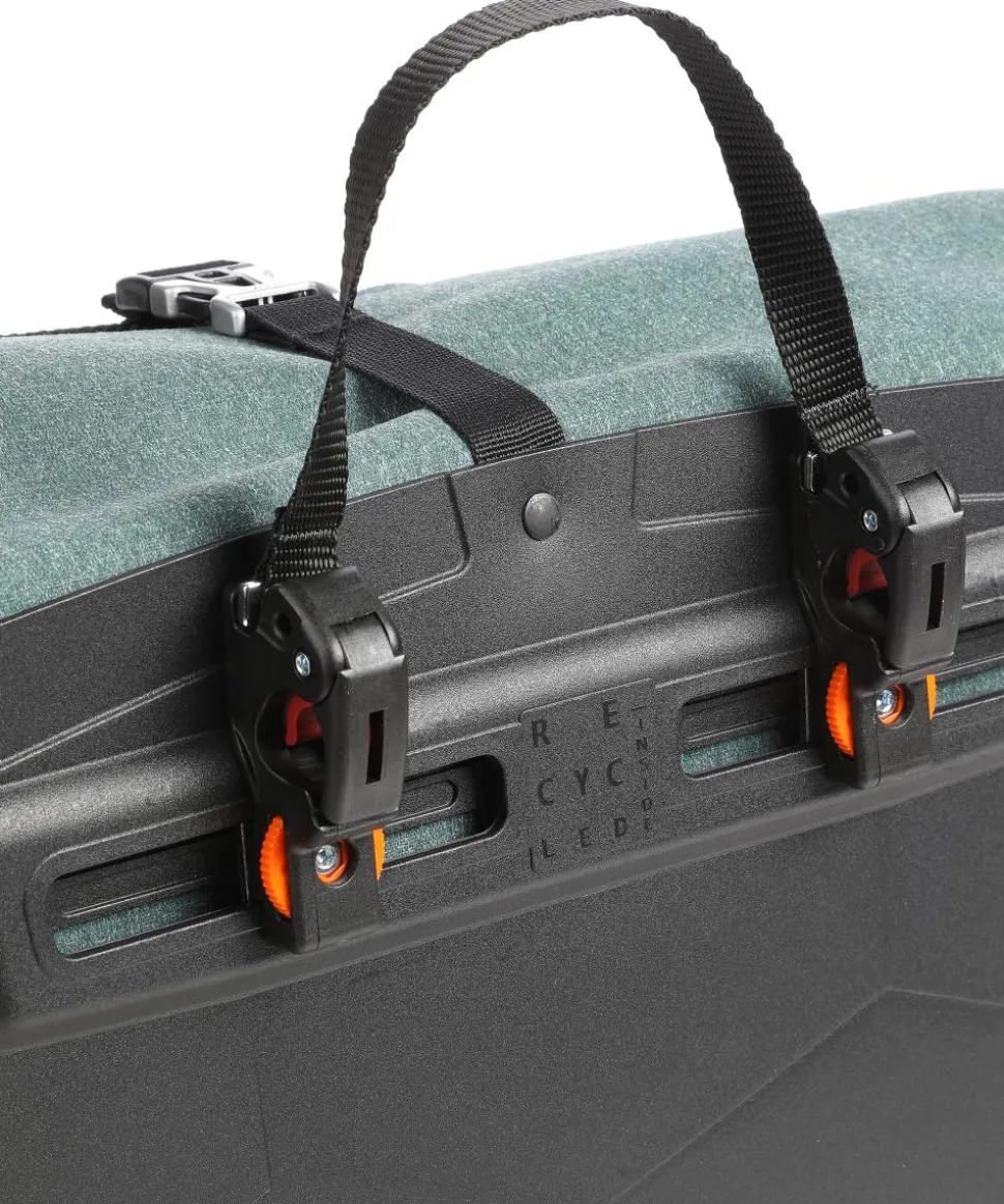 ReCycle Back Set Gepäcktasche recyceltes Polyester, recyceltes Polyamid grün