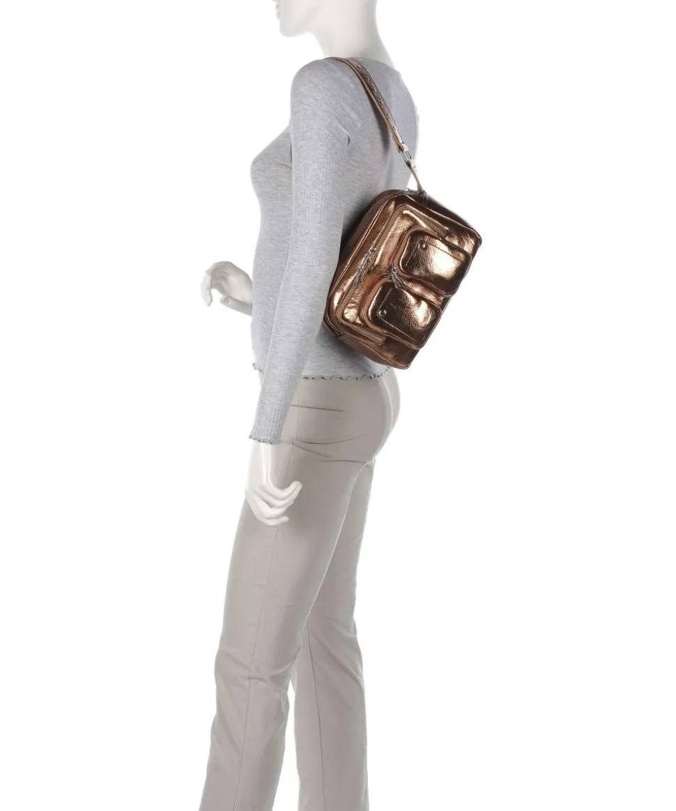 Recycled Cool Ellie Schultertasche Polyurethane bronze