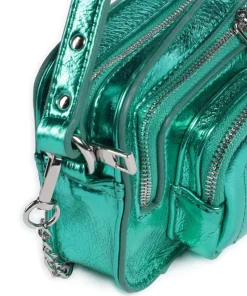 Recycled Cool Helena Umhängetasche Lederimitat grün