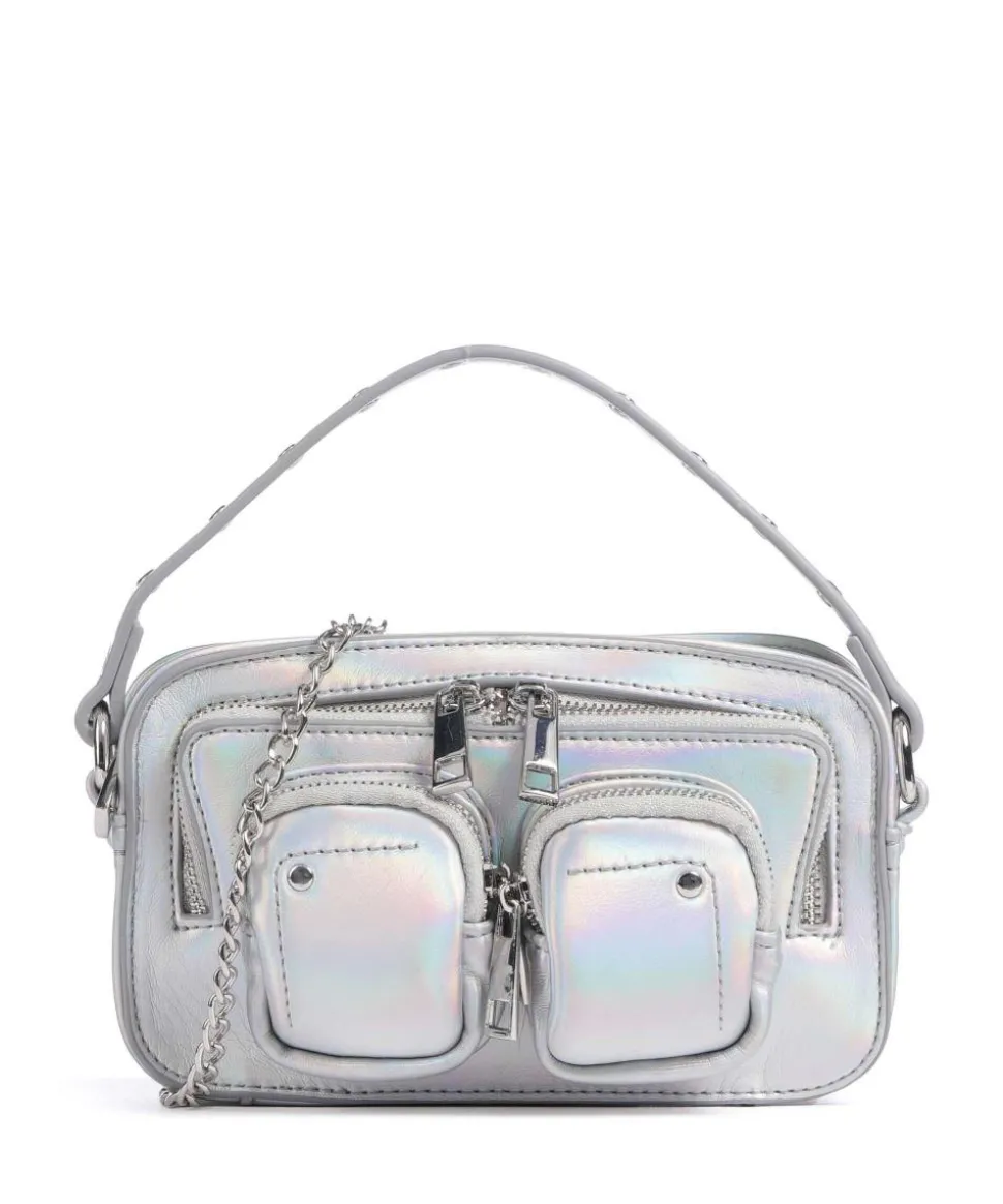 Recycled Cool Helena Umhängetasche Lederimitat silber