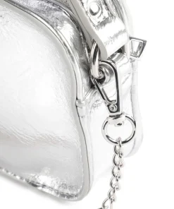 Recycled Cool Helena Umhängetasche Lederimitat silber