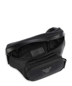 Recycled Nylon Gürteltasche recyceltes Nylon schwarz