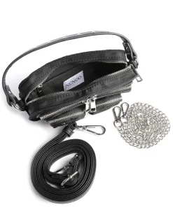 Recycled Nylon Helena Umhängetasche recyceltes Nylon schwarz