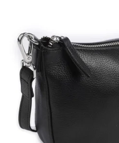 Remona Umhängetasche genarbtes Rindsleder schwarz