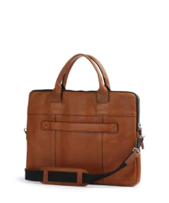 Richard Richard Aktentasche 15″ fein genarbtes Leder cognac