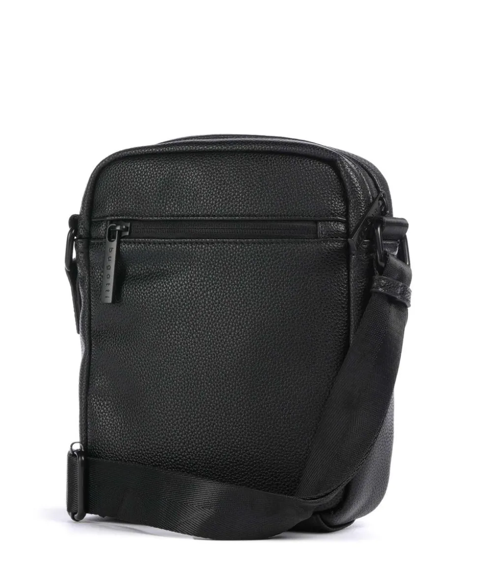 Rico Umhängetasche Lederimitat schwarz