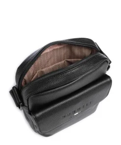 Rico Umhängetasche Lederimitat schwarz