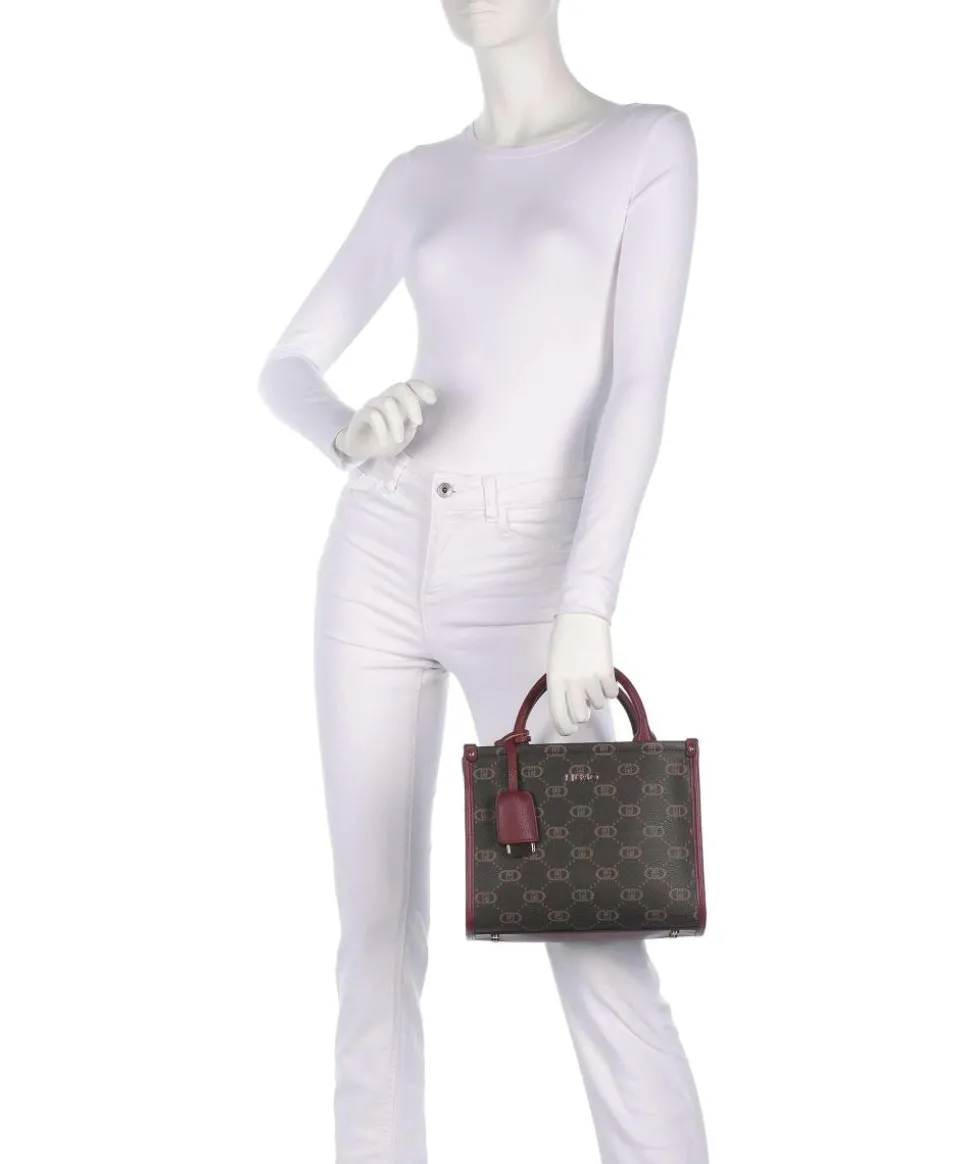 Ridhi S Handtasche Lederimitat wein