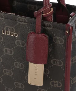 Ridhi S Handtasche Lederimitat wein