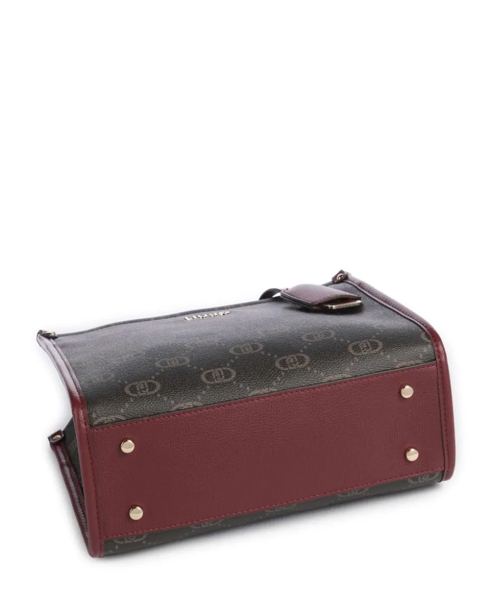 Ridhi S Handtasche Lederimitat wein