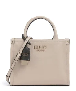 Ridhi S Handtasche Lederimitat beige